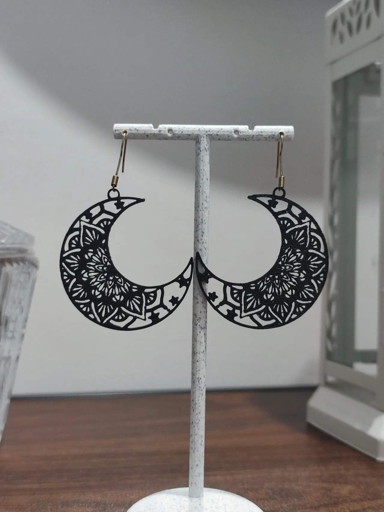 Aretes Lunaria Mandala view 2