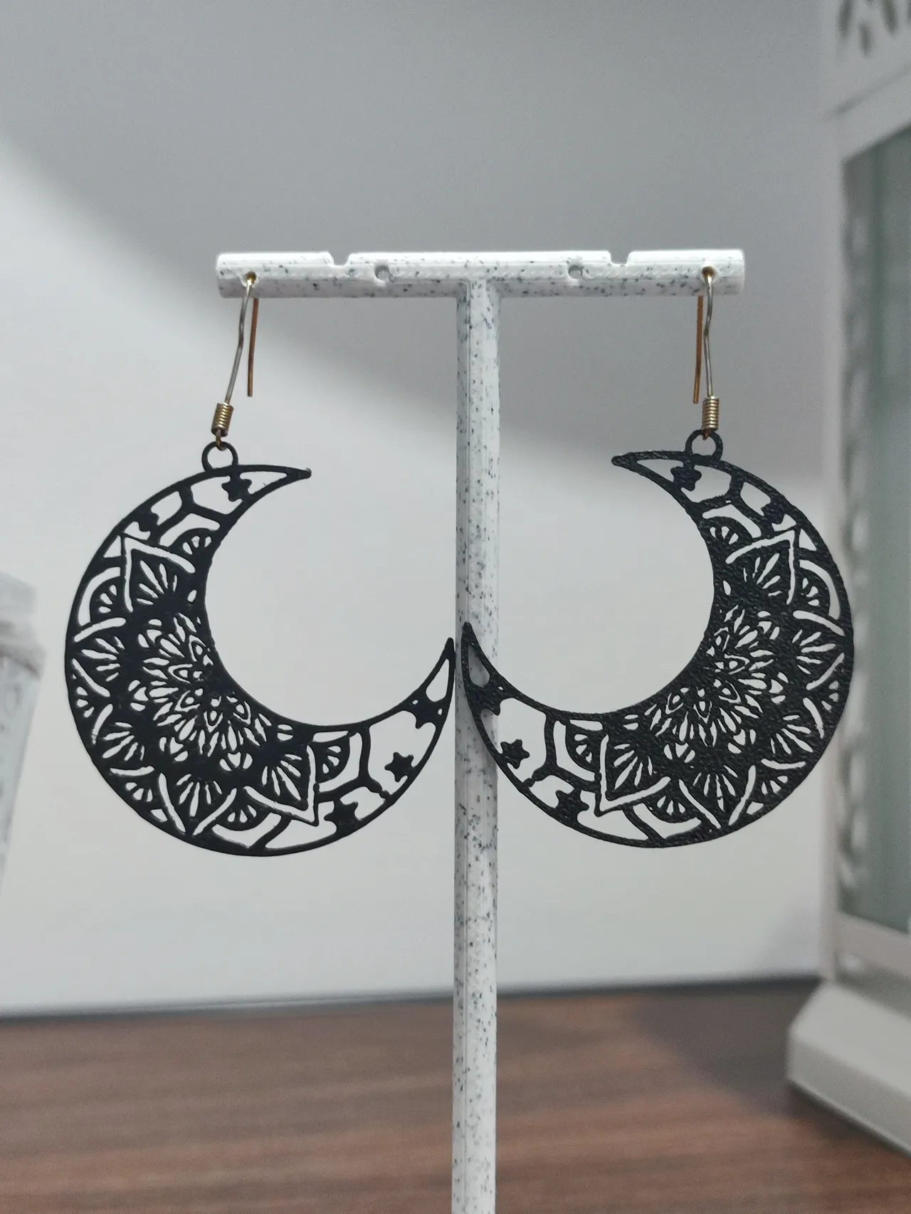 Aretes Lunaria Mandala view 3