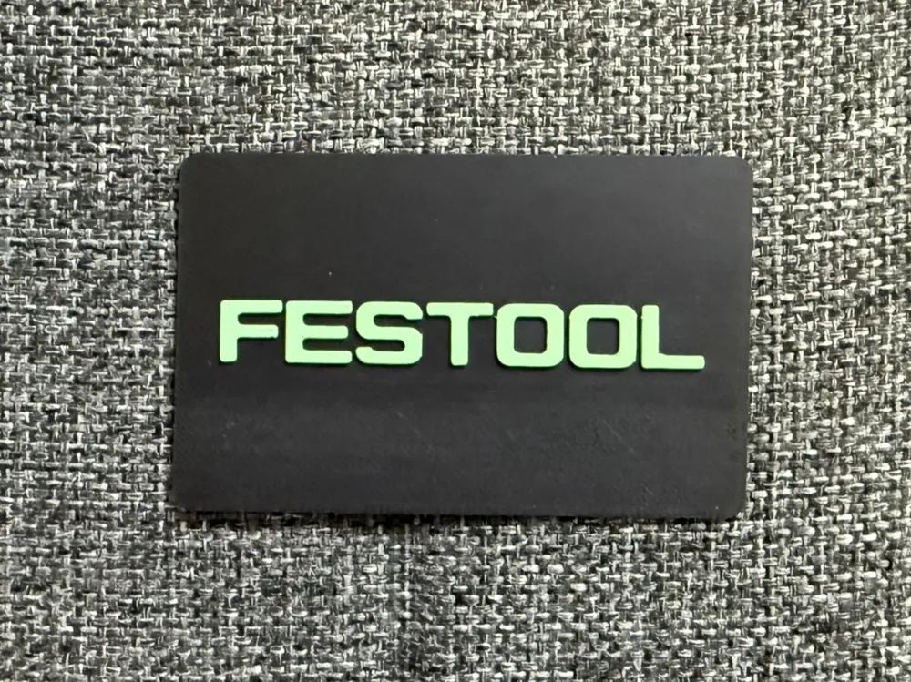 Systainer Label Card – Festool Logo - Free 3D Print Model - MakerWorld