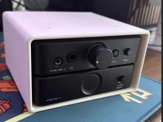 JDS Labs Atom Amp 2 + DAC2 Under Desk Mount