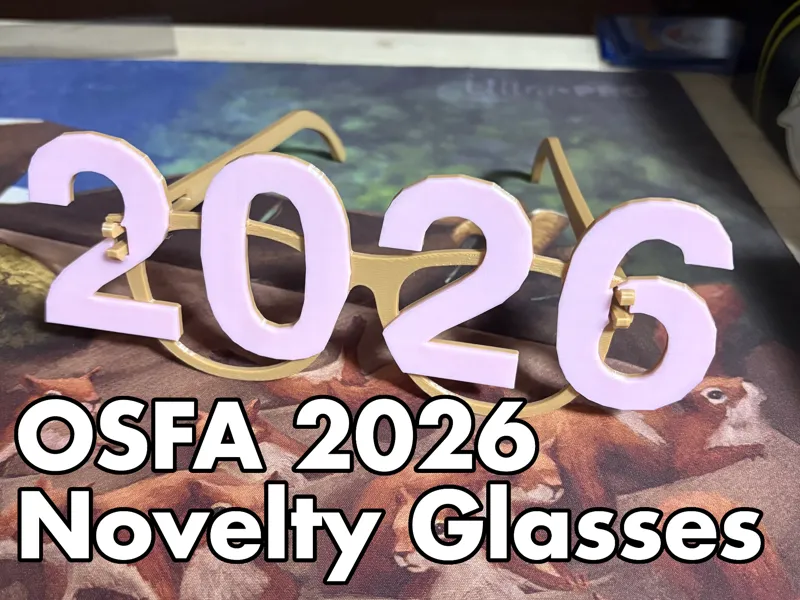2026 Novelty Glasses (One Size Fits All!)