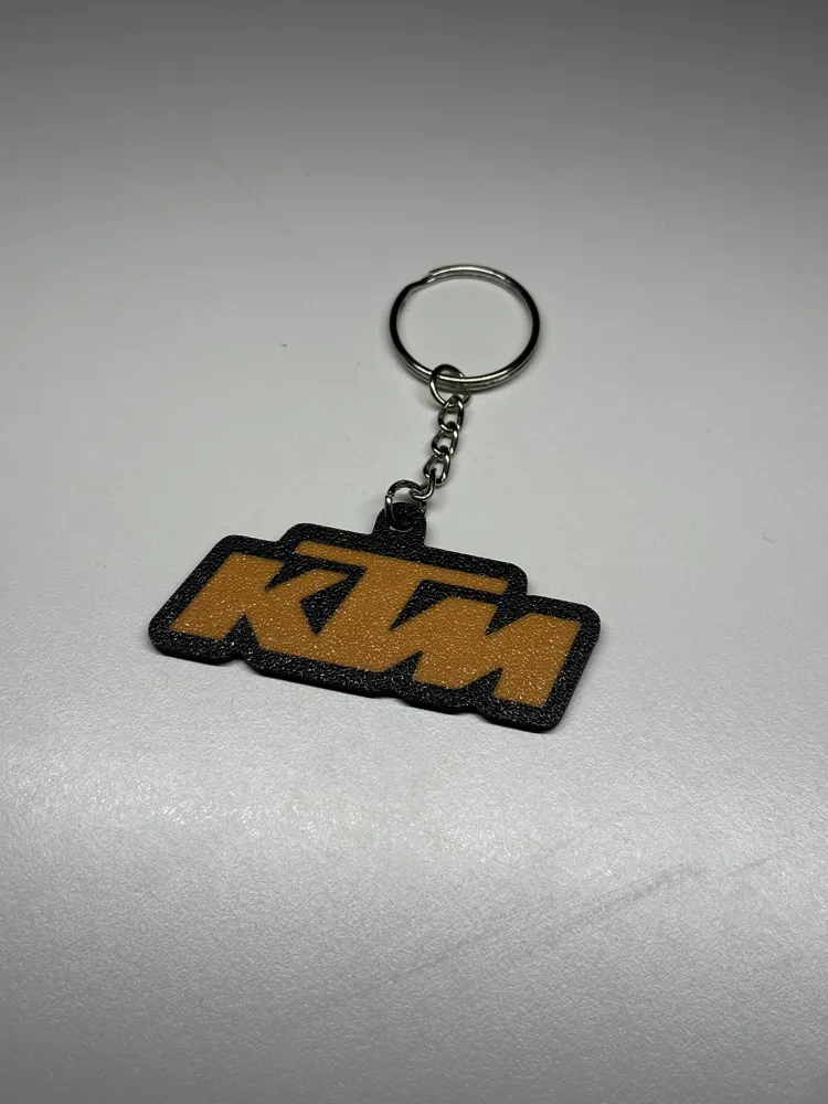 KTM Keychain - Free 3D Print Model - MakerWorld