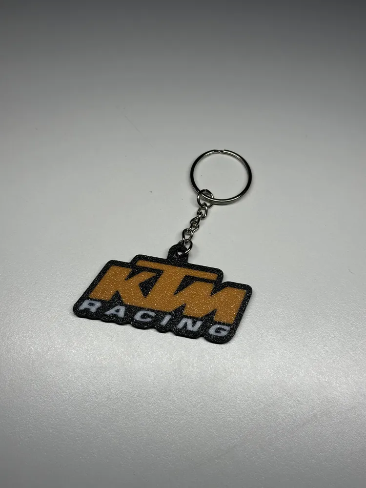 KTM Keychain - Free 3D Print Model - MakerWorld