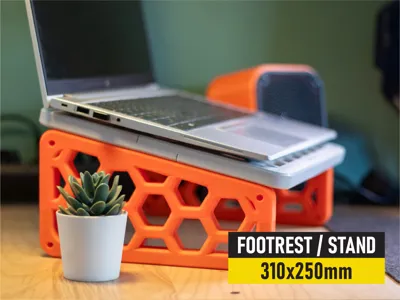Footrest / Stand - 310x250mm (Printed on A1 Mini)