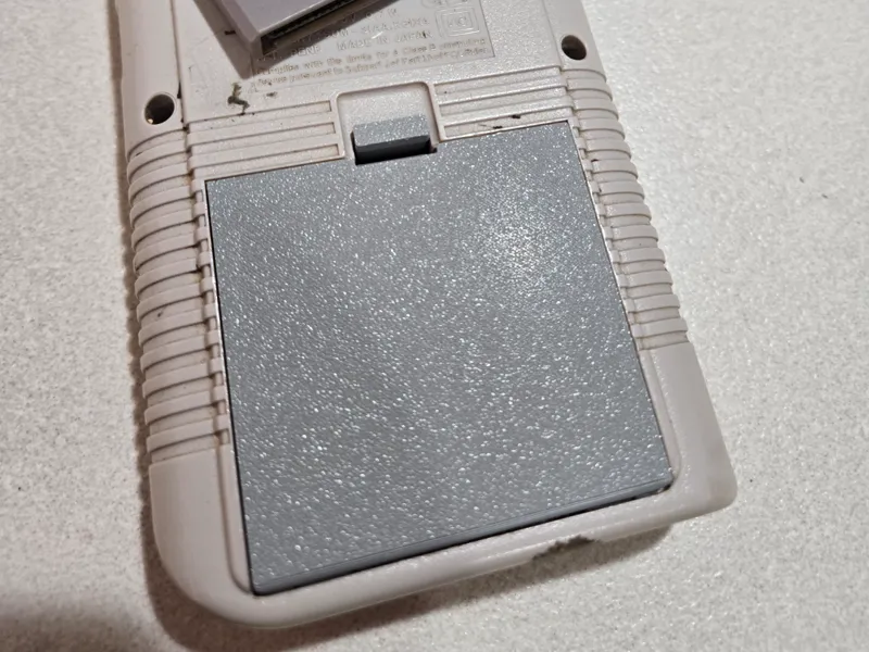 GameBoy Battery Cover