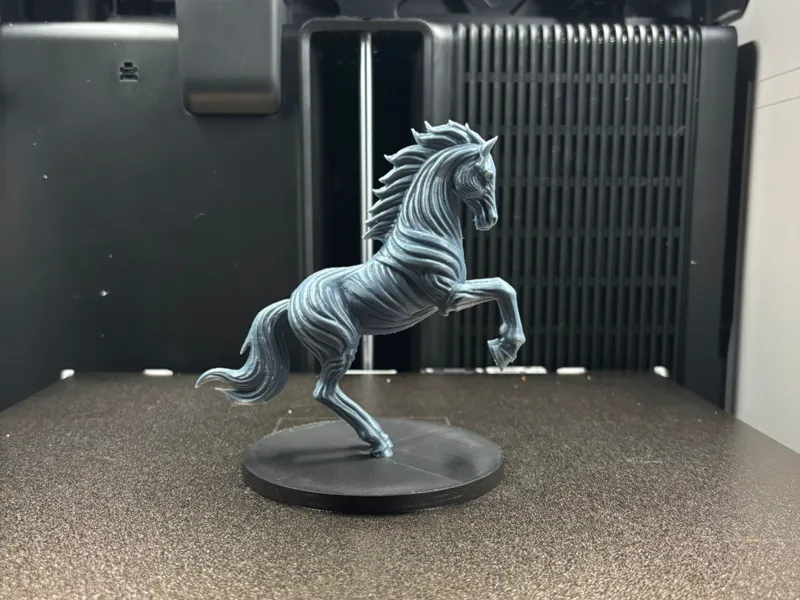 Ethereal Stallion: Fluid Motion