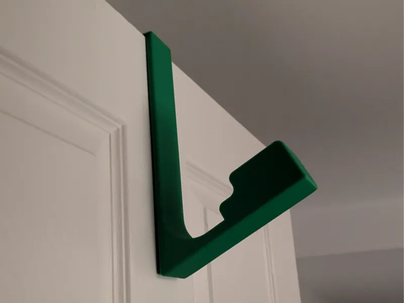 Motorcycle Helmet Hanger - Over Door
