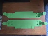 0.2mm layer, 2 walls, 10% infill - suit sides of D3P riser