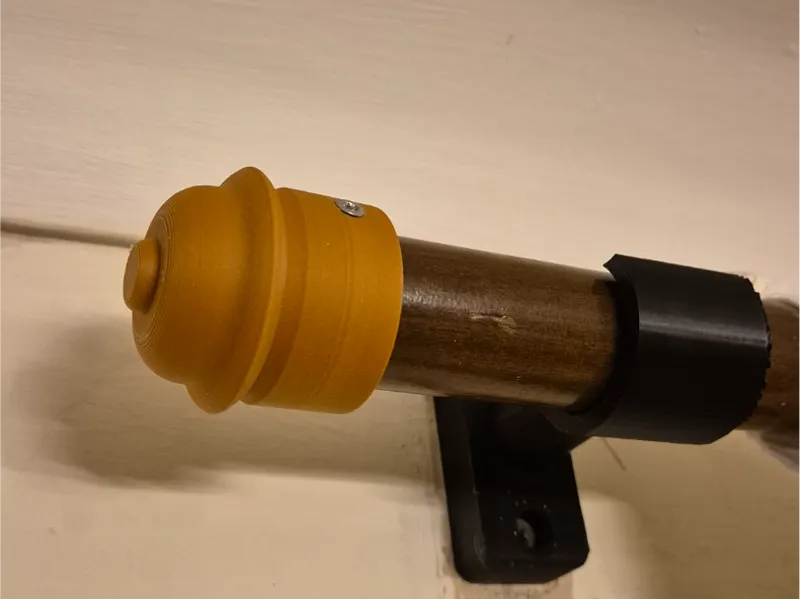 Curtain rod stopper (Finial)