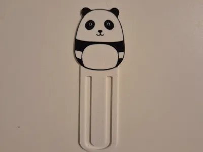 Squishmallow cute Panda bookmark
