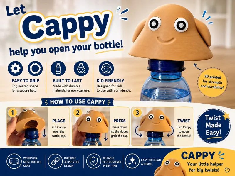 Cappy Bottle Opener