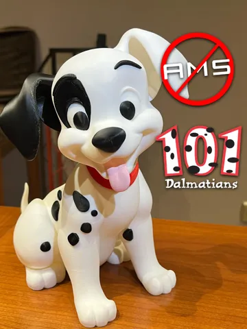 Accesorio para impresora 3D: Patch - 101 Dalmatians - NO AMS & AMS — vista de referencia 2