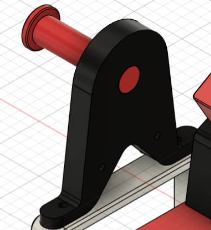 Miniatura 4 do modelo 3D 正点原子T80充电宝移动焊台烙铁架