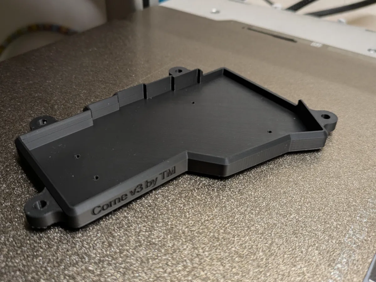 Boîtier fin pour clavier Corne avec inclinaison réglable