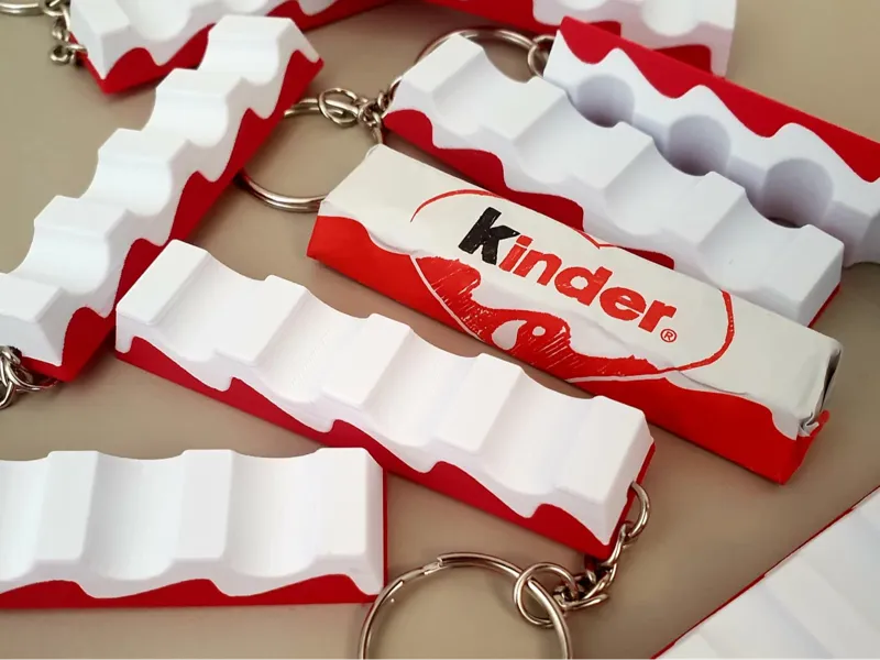 Kinder chocolate bar - Keychain