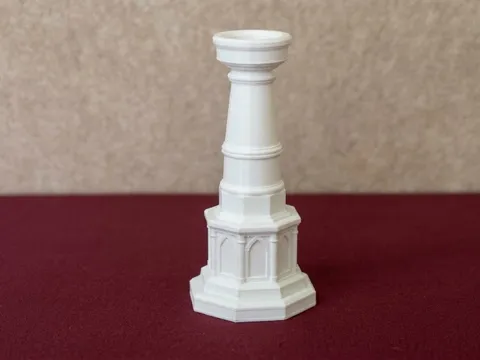 Accesorio de iluminación decorativa: Traditional Paschal Candle Stand — referencia de MakerWorld