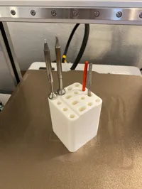 0.24mm layer, 2 walls, 15% gyroid infill, PLA or PETG