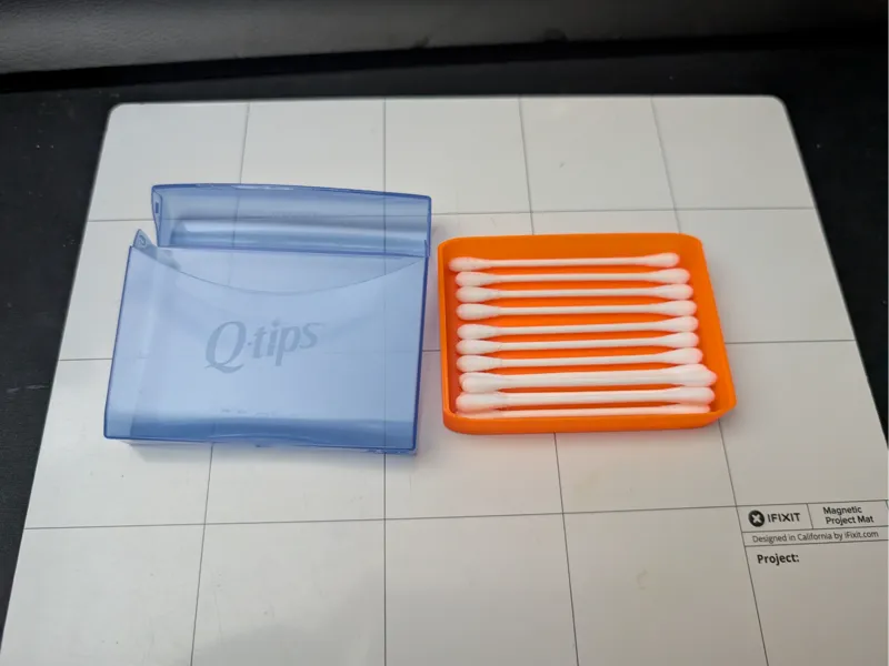 Qtip Travel Tray