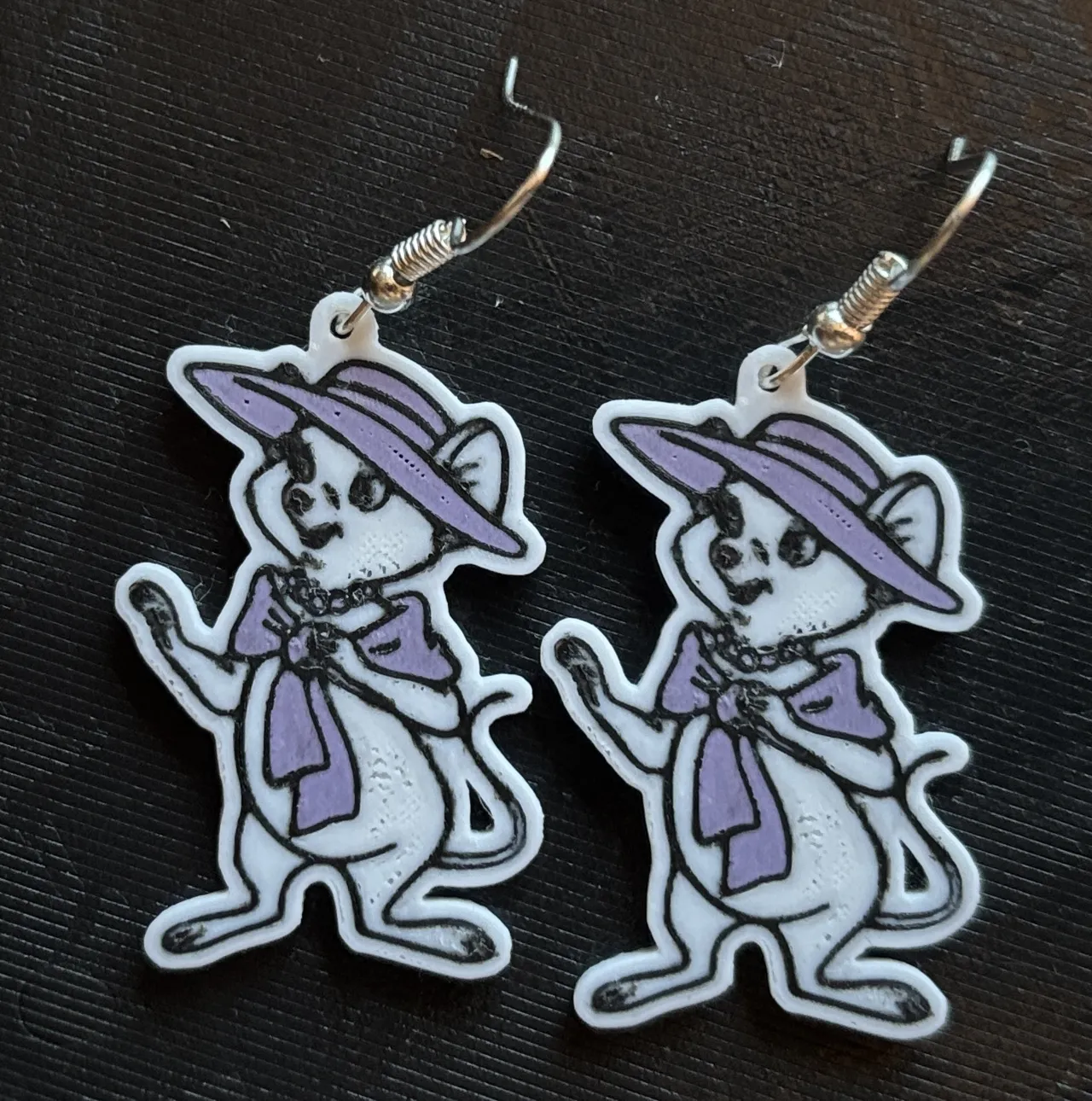 Bianca from "The Rescuers" Earrings view 2