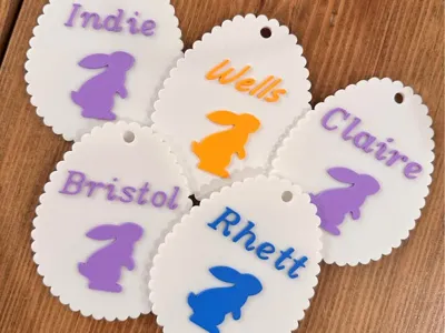 Easter Basket Tag