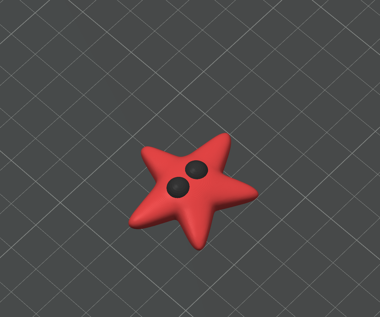 Miniatura 3 do modelo 3D KEYCHAIN STARFISH