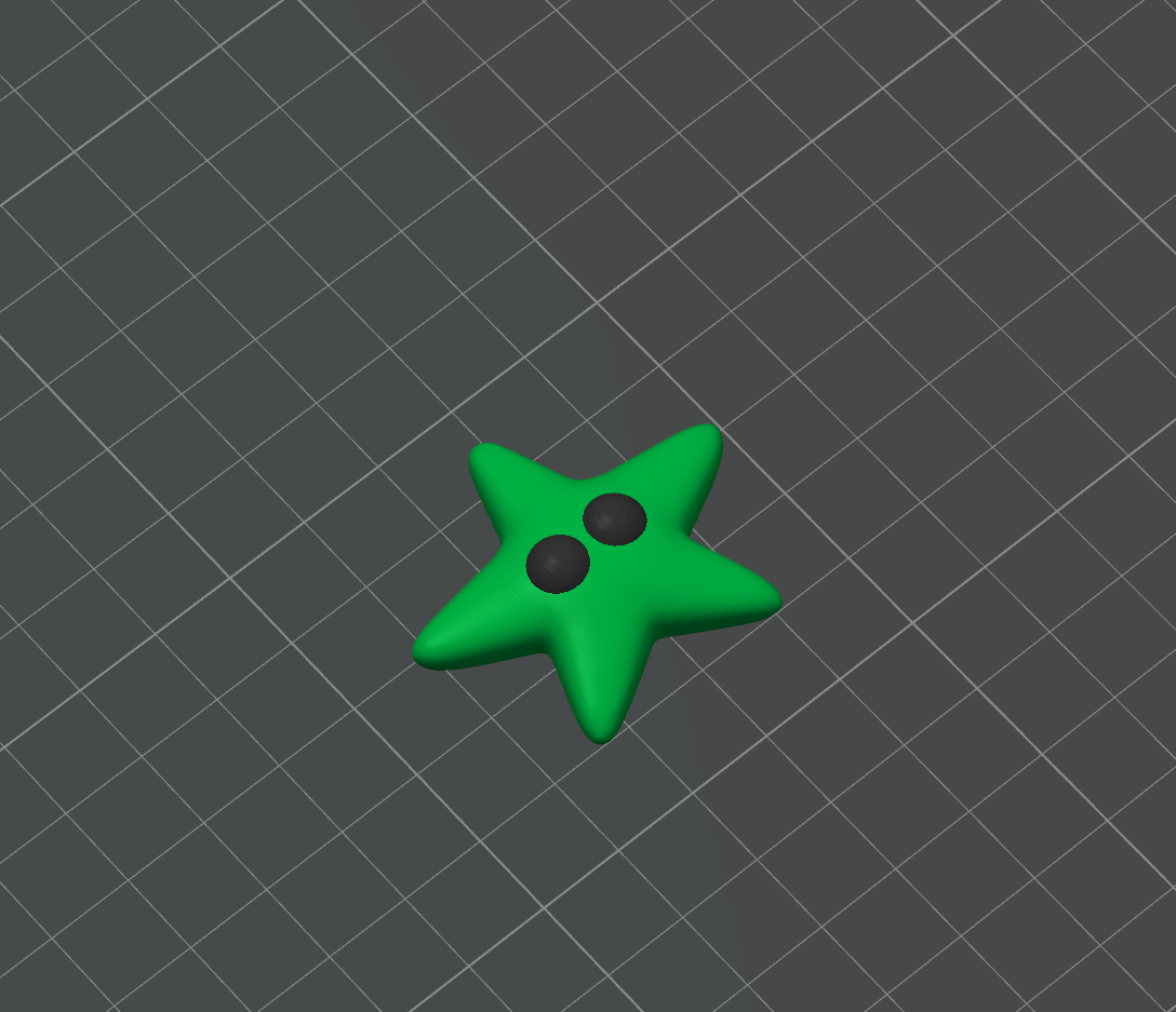 Miniatura 5 do modelo 3D KEYCHAIN STARFISH