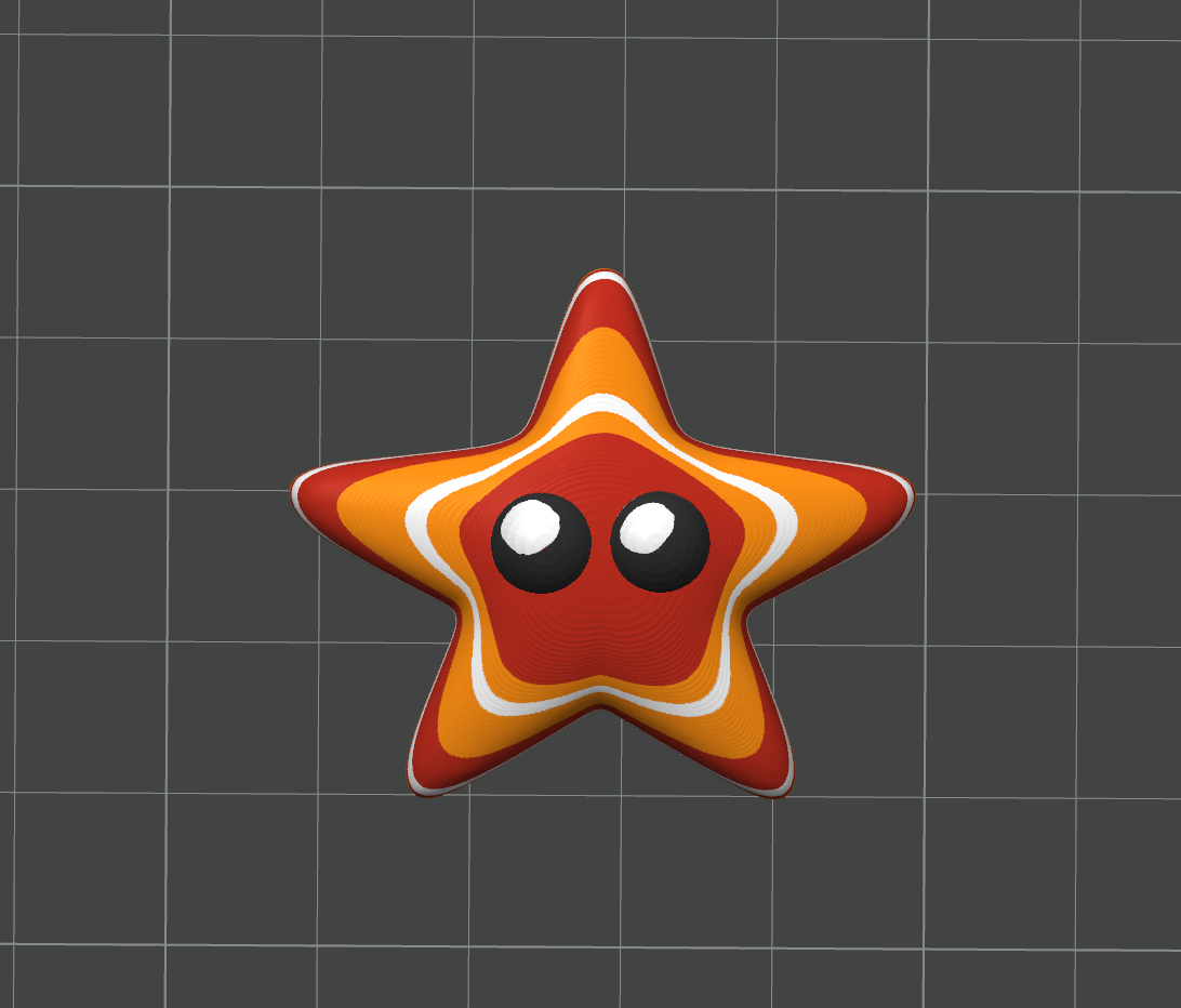 Miniatura 9 do modelo 3D KEYCHAIN STARFISH