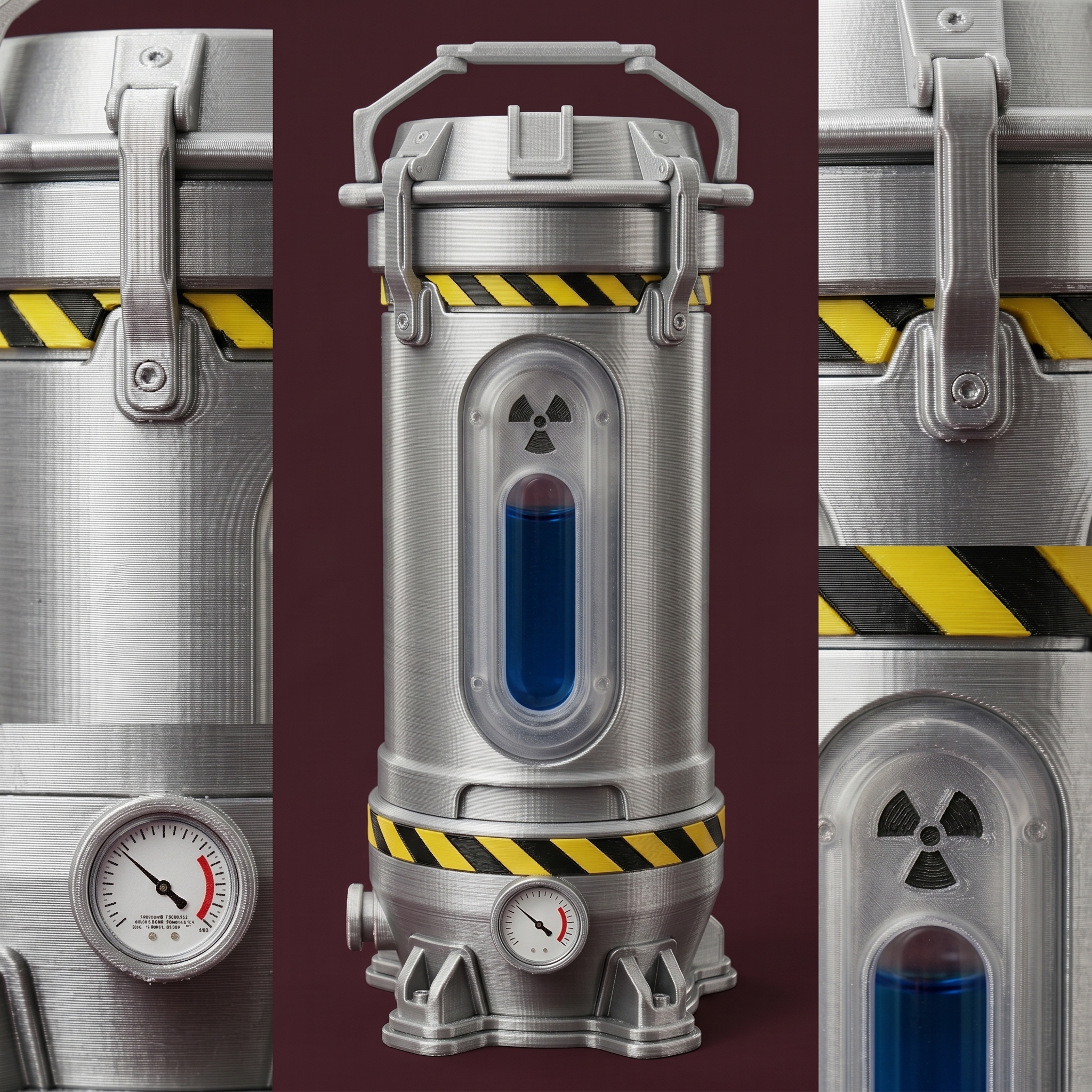 Miniatura 2 do modelo 3D 三角洲新大红 浓缩铀样本
