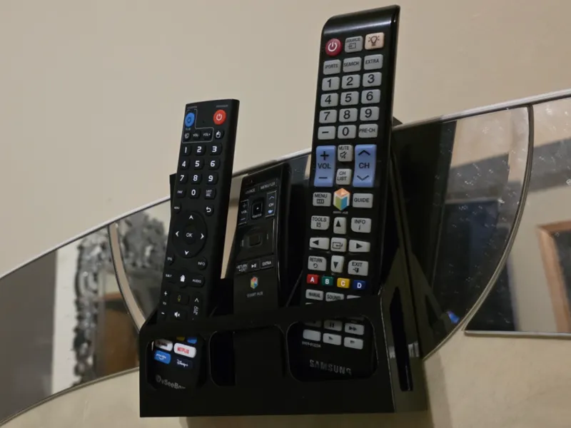 3 Place remote control holder for head board