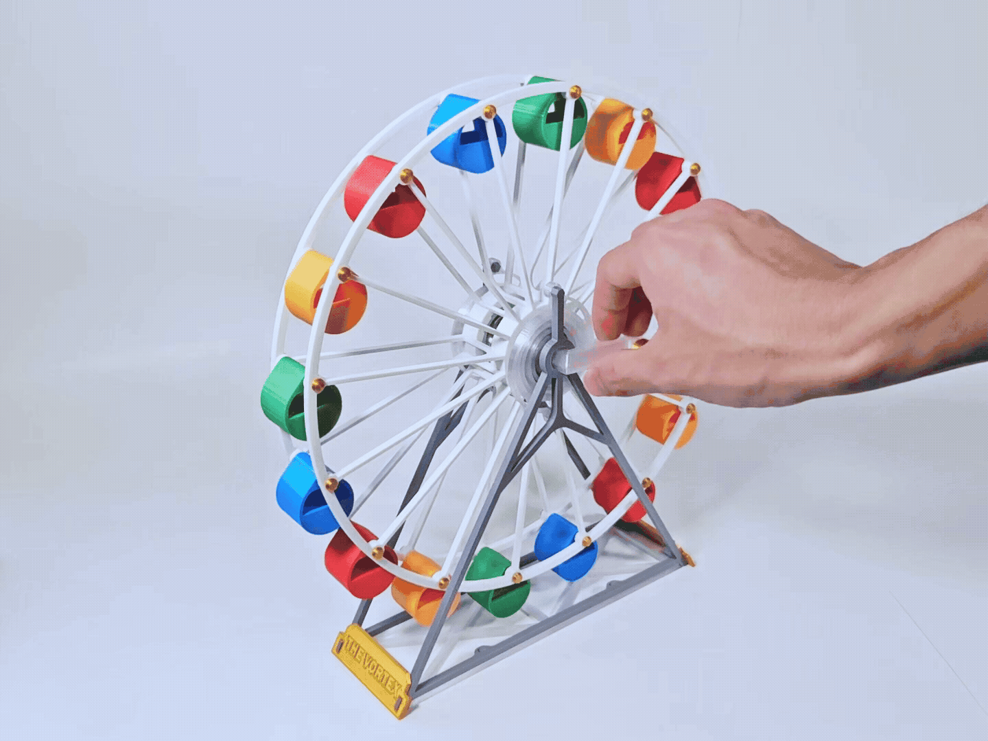 XL Mechanical Ferris Wheel - 3D printed Other Miniatures, in stock in India