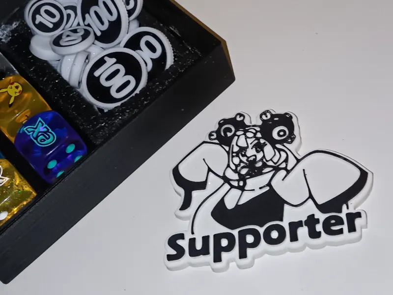 Jeton Supporter Joué – Mashynn (Iono) Édition