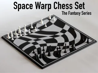 Space Warp Chess Board and Set