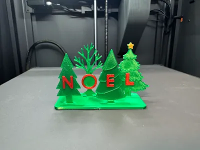 Festive Forest Christmas Kit Card