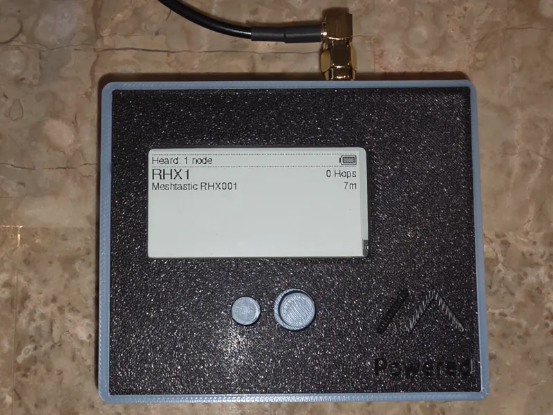 Meshtastic Wio L1 Tracker (e-ink) 2000 Mah case