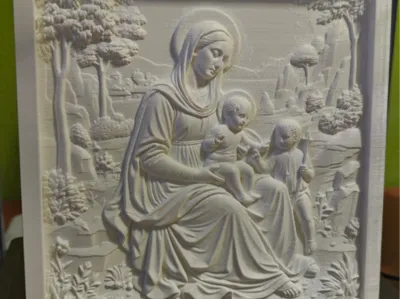 Madonna of the Meadow Relief