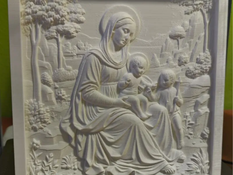 Madonna of the Meadow Relief