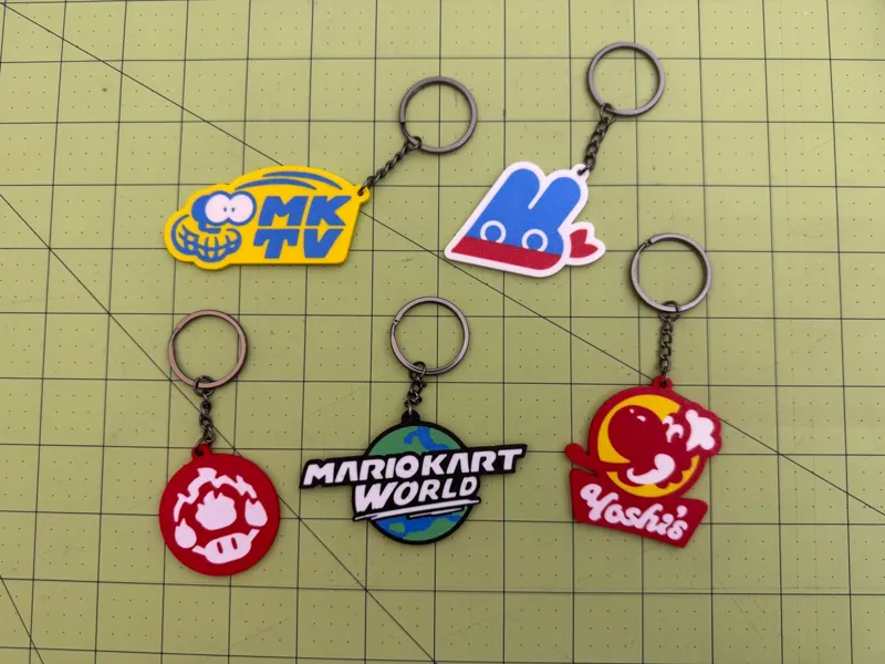 Mario Kart World – Keychain Pack