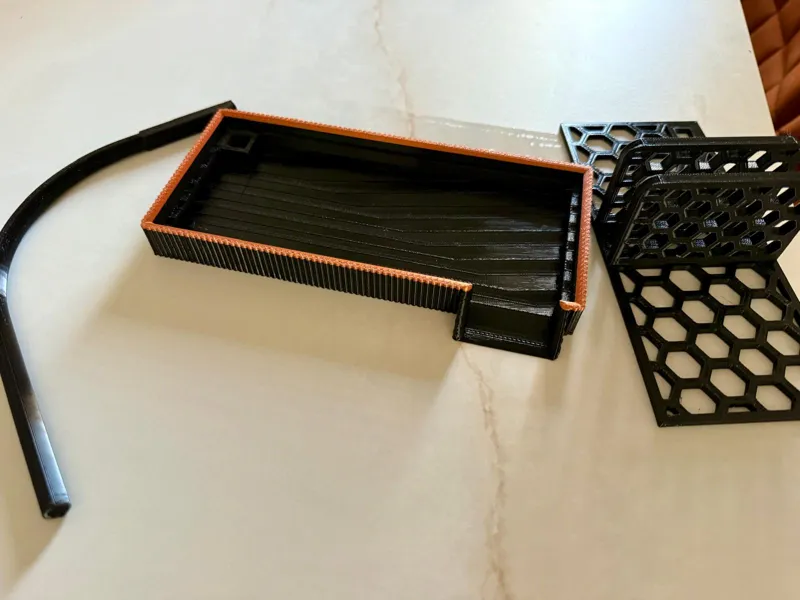 Dish Soap, cloth and sponge holder NO AMS