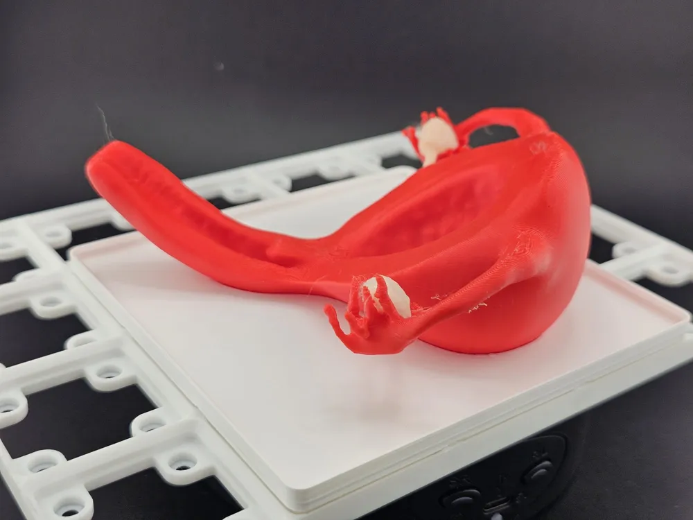 Gridfinity Anatomy 3x3 Uterus, Vagina, Cervix - Free 3D Print Model ...