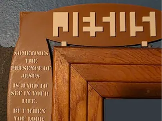 Hidden Jesus Door Corner