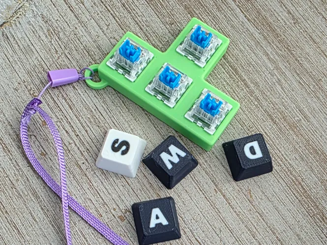 WASD Keycap Keyboard Clicker Fidget