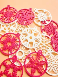 Set de 14 flocons de neige de Noël — photo 7