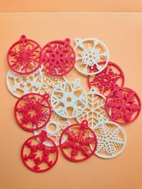 Set de 14 flocons de neige de Noël — photo 4
