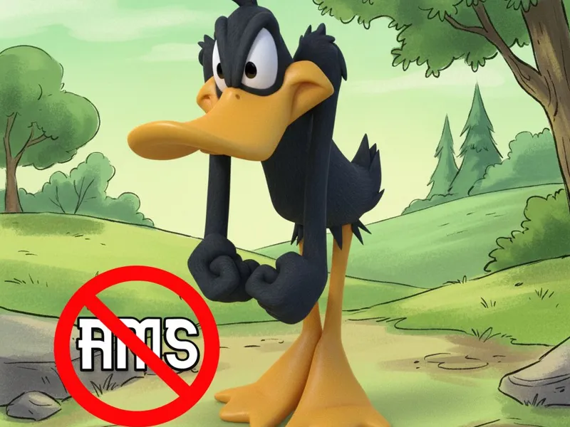 Daffy Duck Multi-Part Figure – No AMS Required
