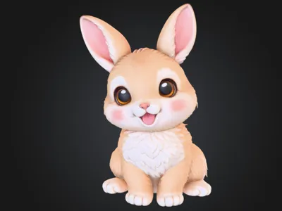 FluffySit Bunny