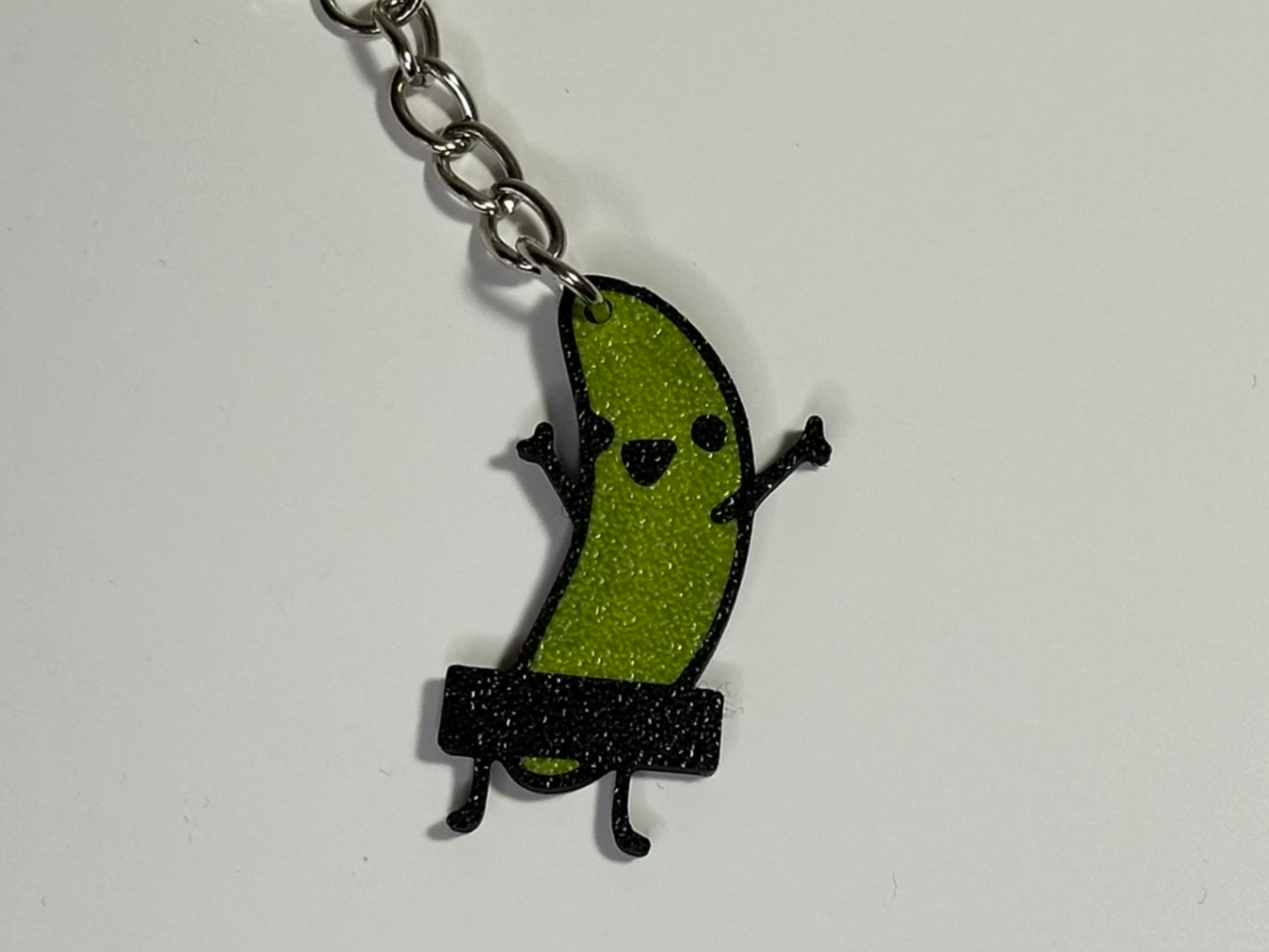 Banana Uncovered keychain 