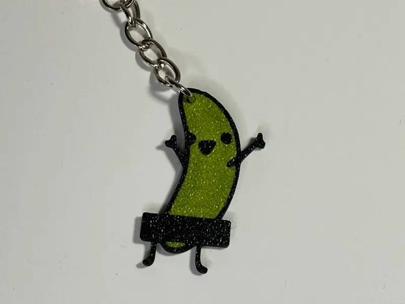 Banana Uncovered keychain