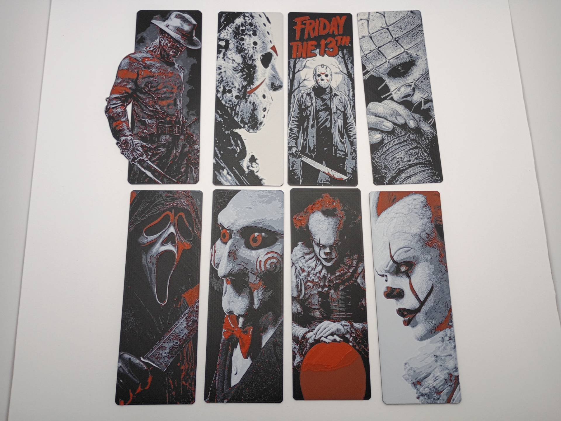 Miniatura 1 do modelo 3D Horror Bookmark Collection