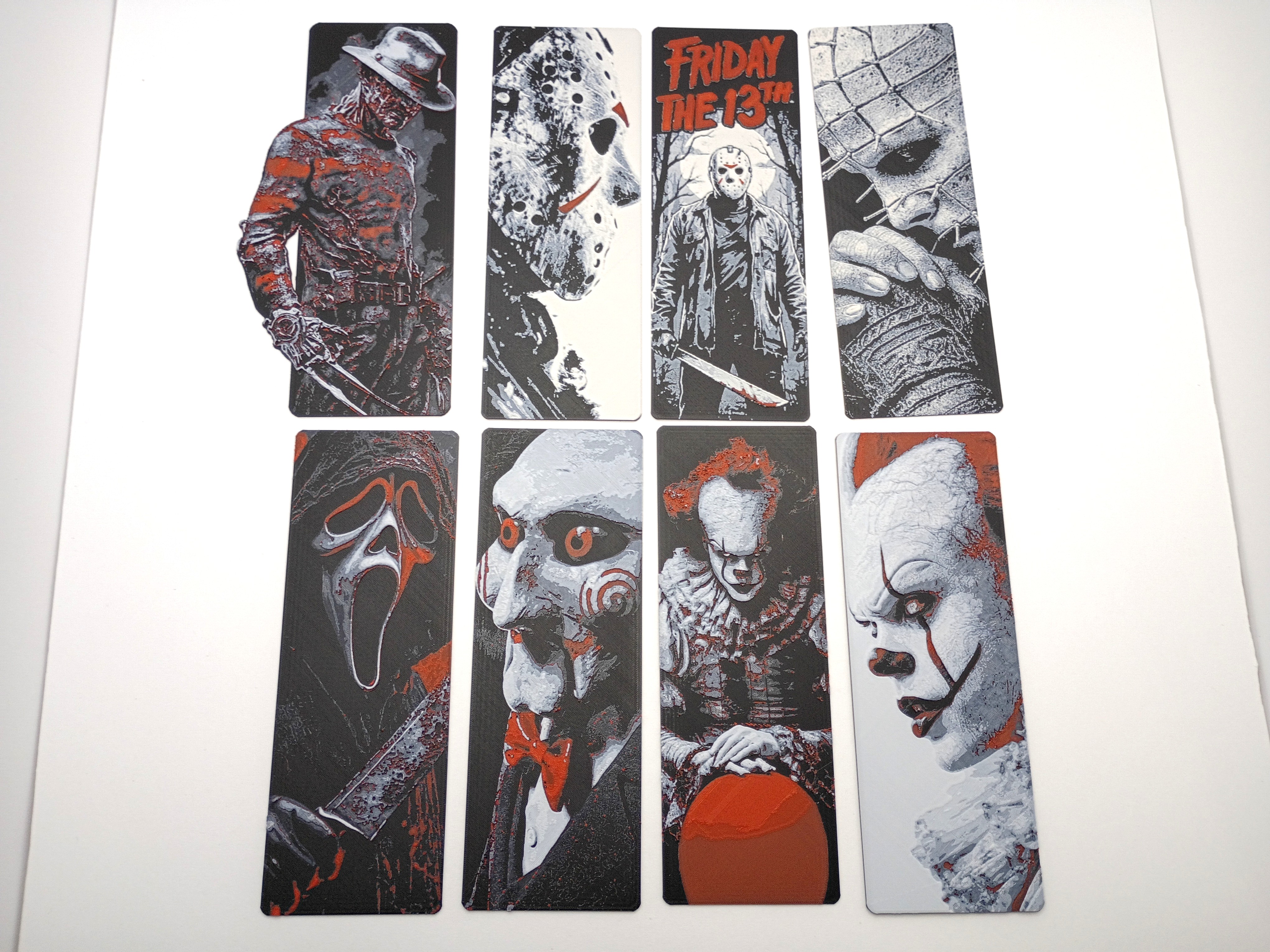 Miniatura 2 do modelo 3D Horror Bookmark Collection