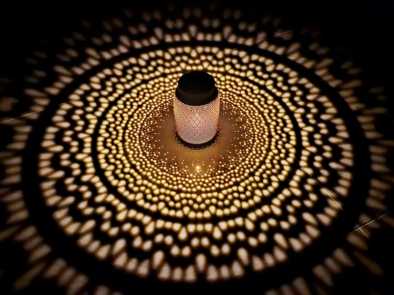 Kumiko Solar Lantern